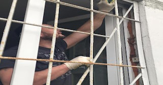 Демонтаж металлических оконных решеток в Североморске – расценки в смете от 1041 рублей